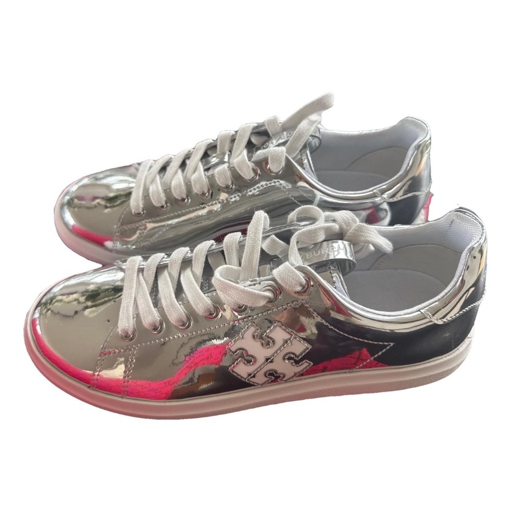 Tory Burch Silver Sneakers